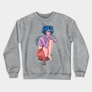 Blue Crewneck Sweatshirt